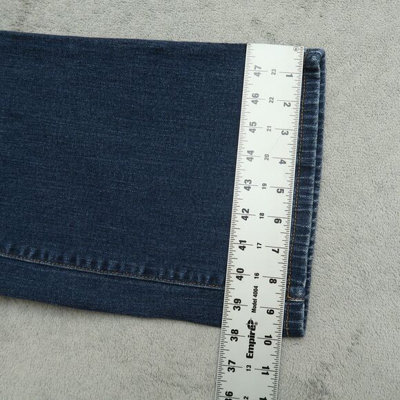 Lane Bryant Jeans Women's Size 18P Blue High-Rise Distinctly Boot 27" Inseam - Picture 5 of 15